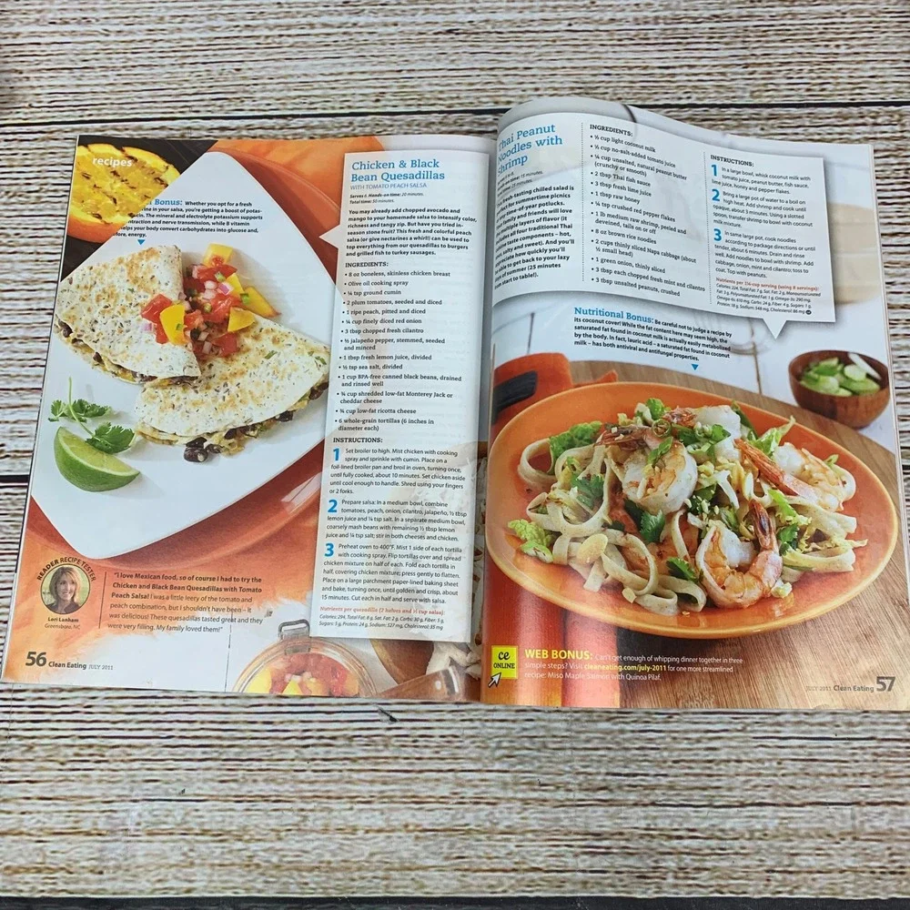 Clean Eating Magazine [July 2011] Recipes Healthy Food‎ Lifestyle